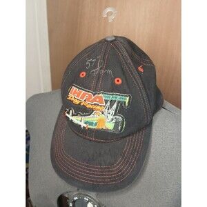 Triple Signed IHRA Drag Racing Hat - Signatures Unknown